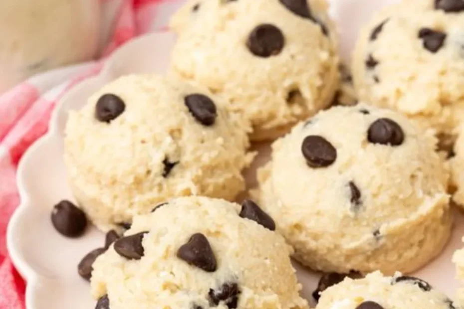 Cottage cheese cookie dough